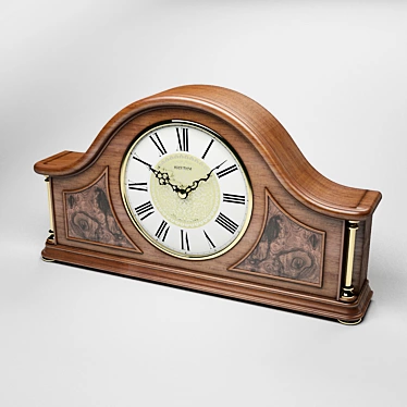 Elegant RHYTHM Mantel Clock 3D model image 1 