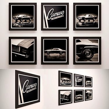 Title: Camaro Pictures Set 3D model image 1 