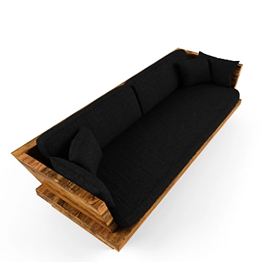 Comfort Plus Sofa 3D model image 1 