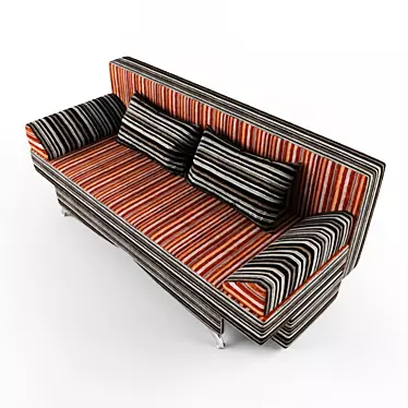 Comfort Zone Sofa 3D model image 1 