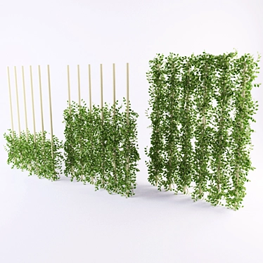 Versatile Ivy Plant: 3 Height Options 3D model image 1 