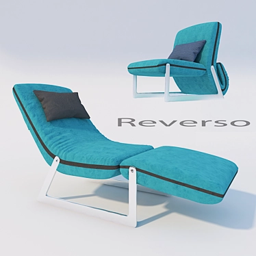 Title: Reverso Transforming Couch 3D model image 1 