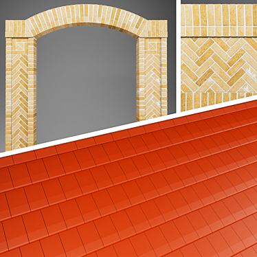 Transform Your Space with Brickwork and Ceramic Tiles! 3D model image 1 