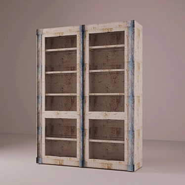Modern Display Cabinet: Stylish & Functional 3D model image 1 