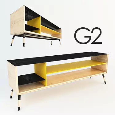 AR3+ G2 Patterned Stand 3D model image 1 