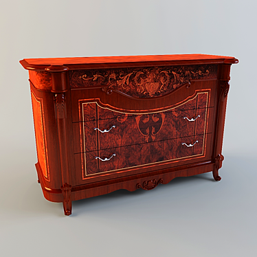 Timeless Elegance - Classic Chest 3D model image 1 