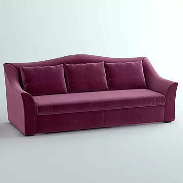 Vermont Sofa: Cozy Comfort for Your Home 3D model image 1 