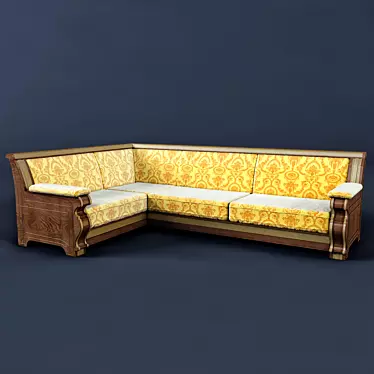 Classic Sofa 3D model image 1 