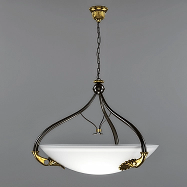 Hanging Pendant Lamp  Isa Corsi 407 3D model image 1 