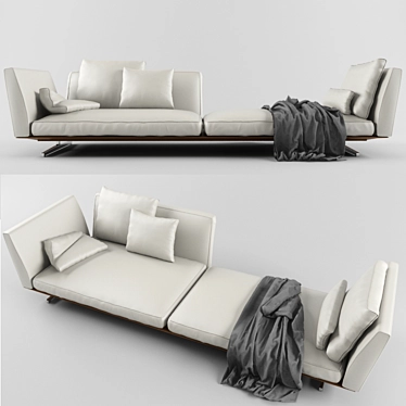 Eternal Comfort: EVERGREEN Sofa 3D model image 1 