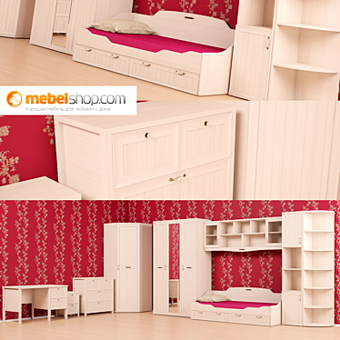 Sonata Intedi - Original Children's Furniture 3D model image 1 