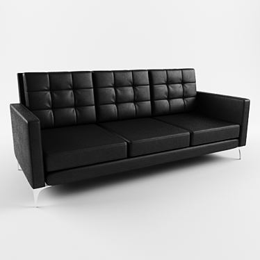 Urban Chic Modern Sofa 3D model image 1 