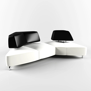 Luxury Archipel Sofa Set 3D model image 1 