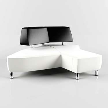 Leolux Archipel - Elegant and Versatile Lounge Chair 3D model image 1 