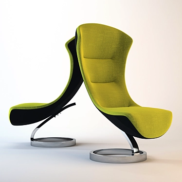 Cozy Retreat: Lounge Klaeber 3D model image 1 