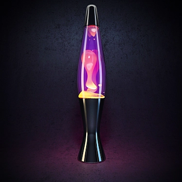 Retro-inspired Lava Lamp 3D model image 1 