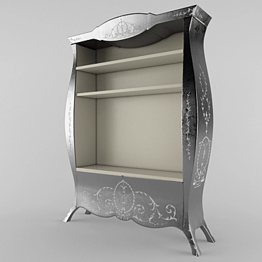 Elegant Patina Rialto Shelving 3D model image 1 