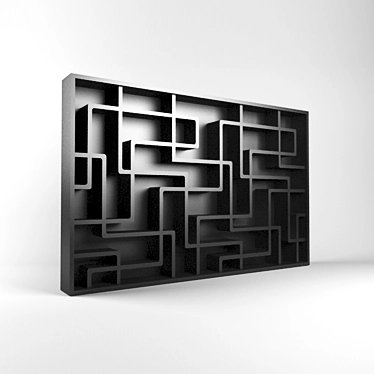 Sleek Shelf 3D model image 1 