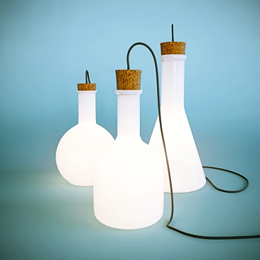 Labware Lamps by Benjamin Hubert 3D model image 1 