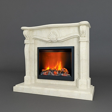 Elegant Firehouse: Warm and Stylish 3D model image 1 