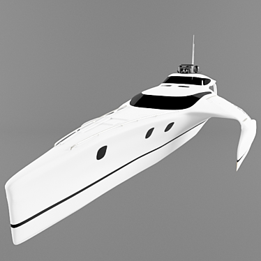 Luxury Sea Explorer: Adastra 3D model image 1 