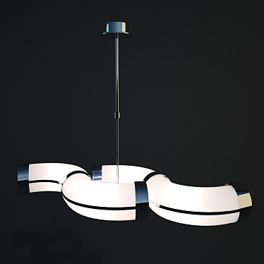 Guss Ceiling 0650: Sleek and Stylish Illumination 3D model image 1 