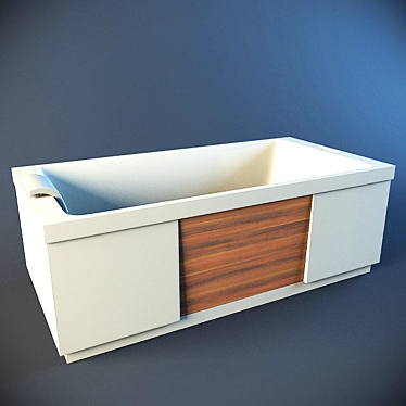 Versatile Koralle JOOP Bathtub 3D model image 1 