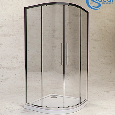 Luxury Shower Cabin - Ideal Standard 3D model image 1 