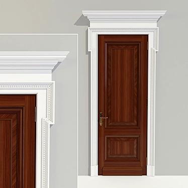 door trim or plaster