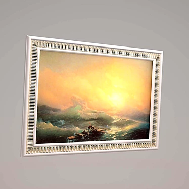 Painting "THE NINTH SHAFT" by Ivan Aivazovsky