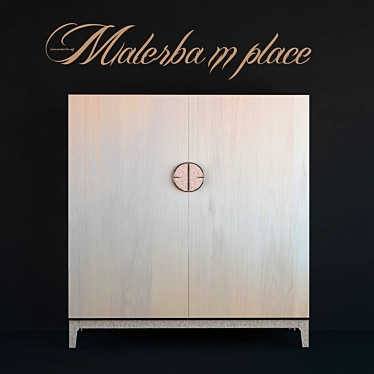 Malerba M Place Wardrobe - Modern Elegance for Your Home 3D model image 1 