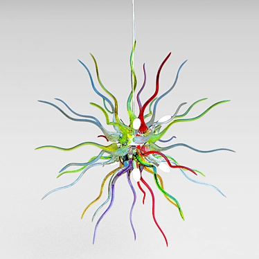 Cangini Tucci Devil Chandelier 3D model image 1 