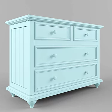 PROFI Youth Locker Dresser 3D model image 1 