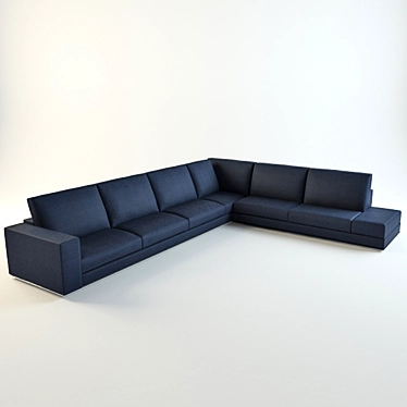 Versatile USONA Modular Sofa 3D model image 1 