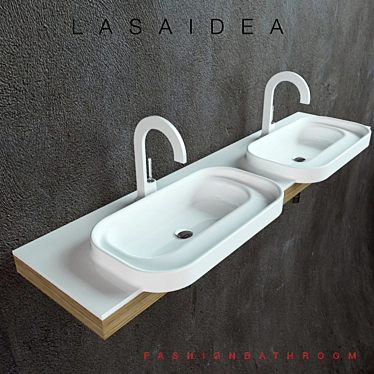 Washbasin Lasa Idea / Metropolis 3D model image 1 