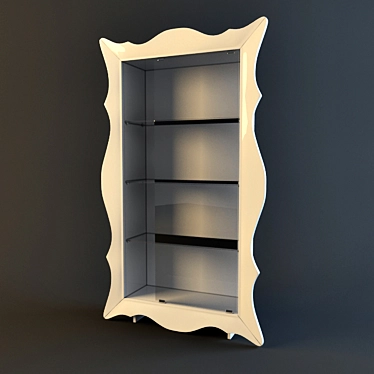 Fratelli Barri Glass Cabinet 3D model image 1 