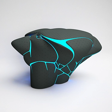 Galactic Boulder: Innovative Climbing Design 3D model image 1 