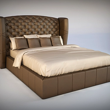 Dreamland Comfort Bed 3D model image 1 