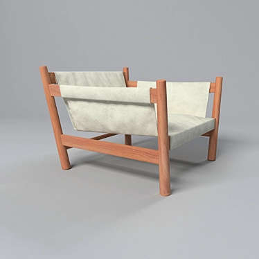 Bolivar Rhino Nut Armchair 3D model image 1 