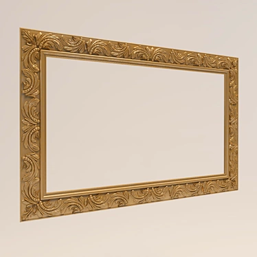 Elegant Picture Frame: Perfect for Display 3D model image 1 