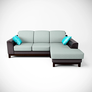 Elegant March 8 Sofa 3D model image 1 