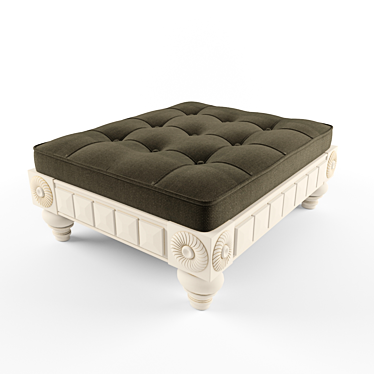 Eral Style Sofa 3D model image 1 