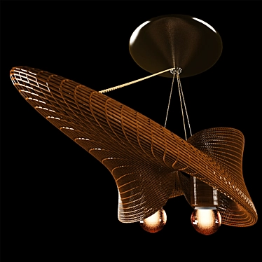 Custom-made Luxury Chandelier 3D model image 1 