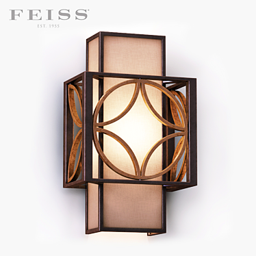 Feiss Remy 1 Light Sconce 3D model image 1 