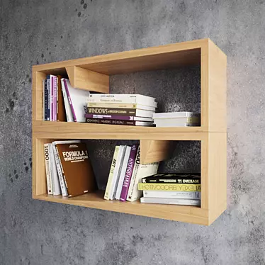 Organize Your Books with Ease 3D model image 1 