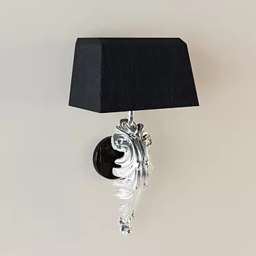 Elegant Eichholtz Sconce: 250x180x470 3D model image 1 