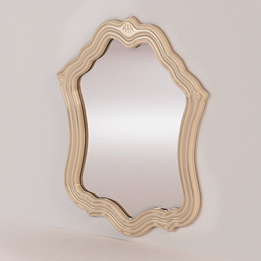 Title: Photo-Inspired Classic Mirror 3D model image 1 