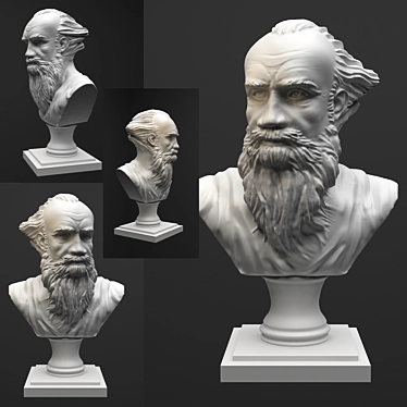 Bust Tolstoy