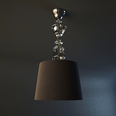 Muran Glass Pendant Light 3D model image 1 