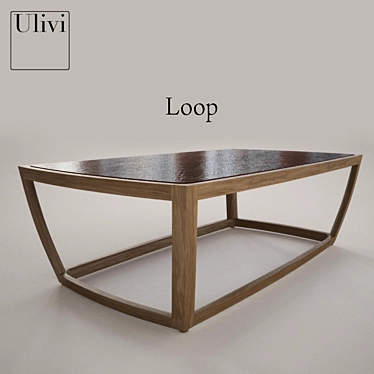 Ulivi Loop Coffee Table 3D model image 1 